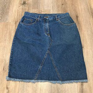 Bill Blass Denim Skirt